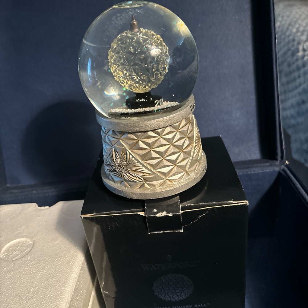 Waterford crystal globe new years ball